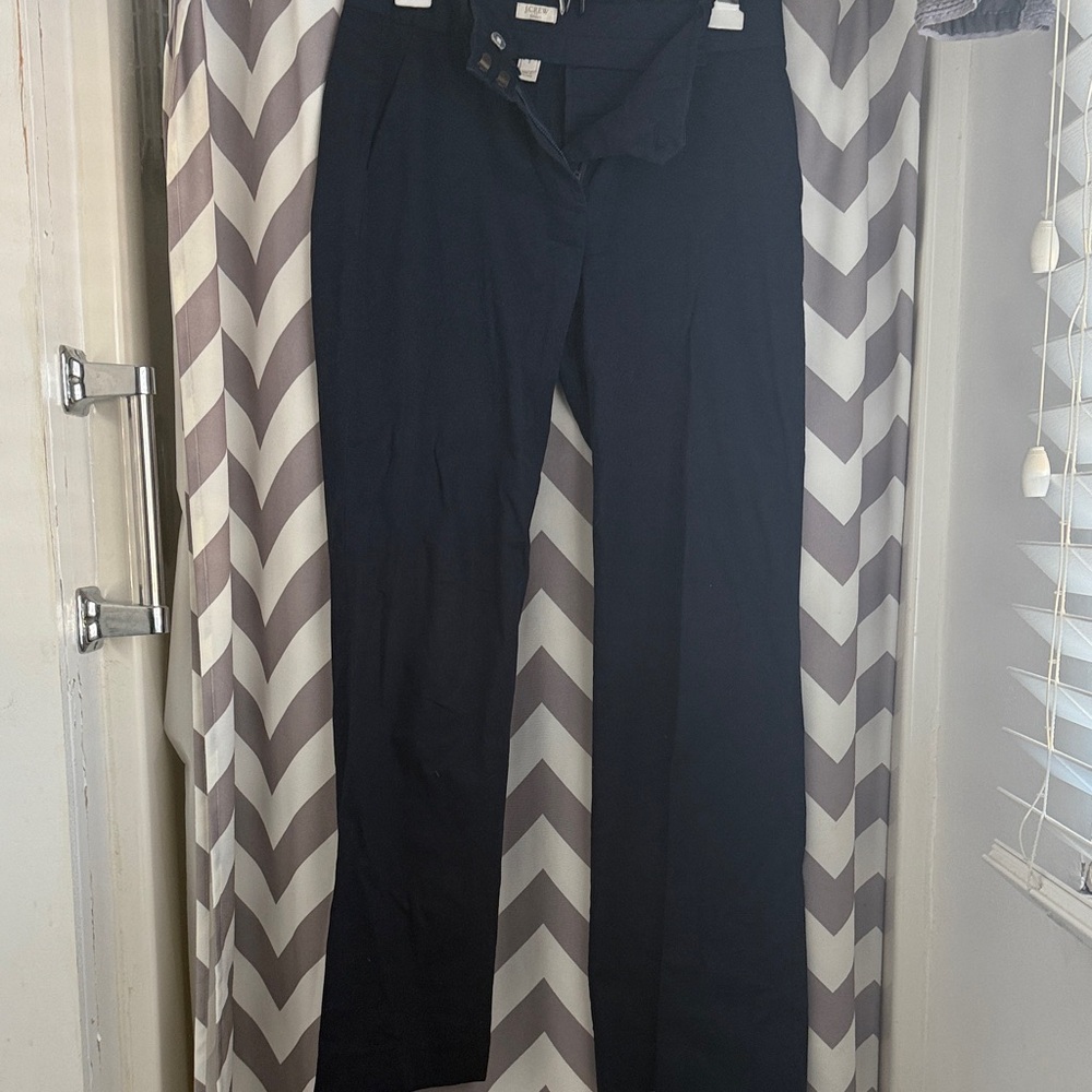 J. Crew Navy Stretch Pants